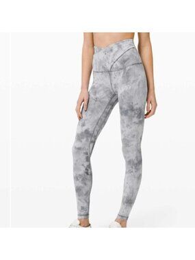 Lululemon Align Pant 28" *Criss Cross Waist Diamond Dye Stargaze Pitch Grey